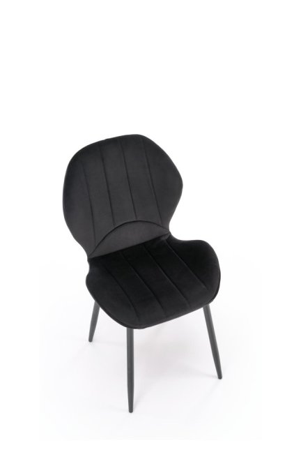 Jídelní židle WILLIAM — kov, samet, více barev