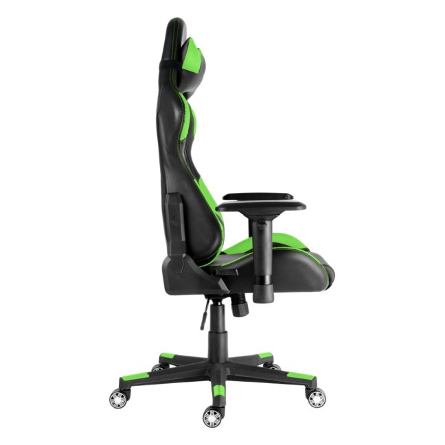 Herní židle Racing Pro ZK-012 — ekokůže, černá / zelená