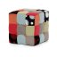 Taburet JELLY — látka, patchwork