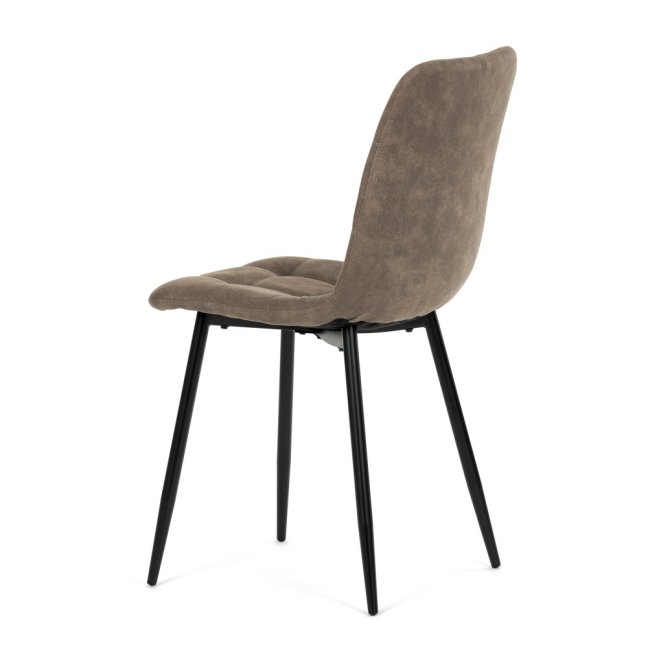 Jídelní židle THEO III — kov, látka vintage, více barev - Barevné varianty židle THEO III: Černá
