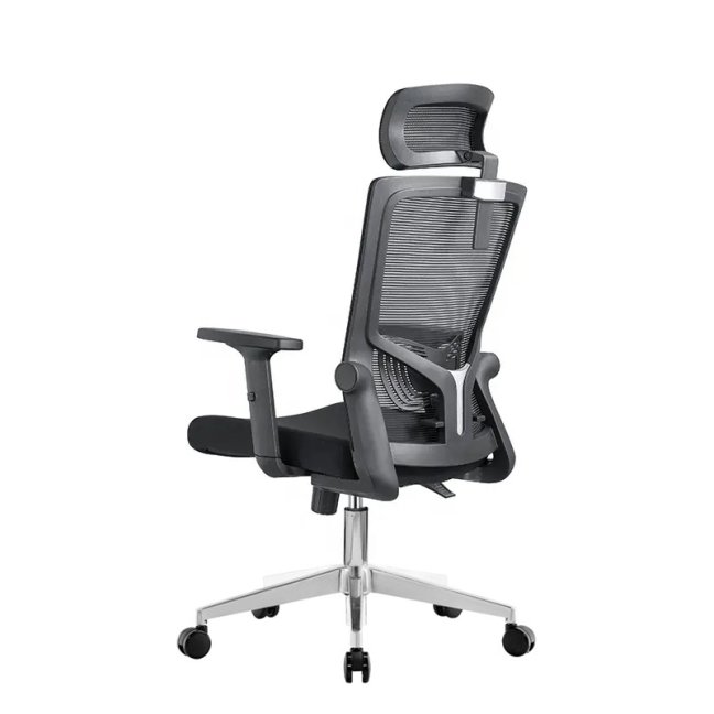 Kancelářská ergonomická židle Neoseat NOVELO — síť / látka, černá, nosnost 150 kg