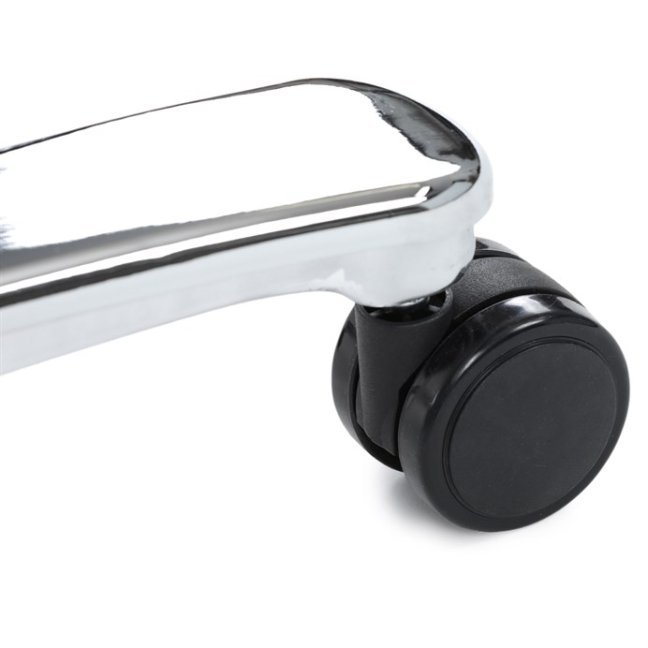 Kancelářské křeslo RYZAR — ekokůže, šedá