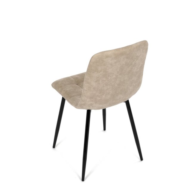 Jídelní židle THEO III — kov, látka vintage, více barev - Barevné varianty židle THEO III: Černá