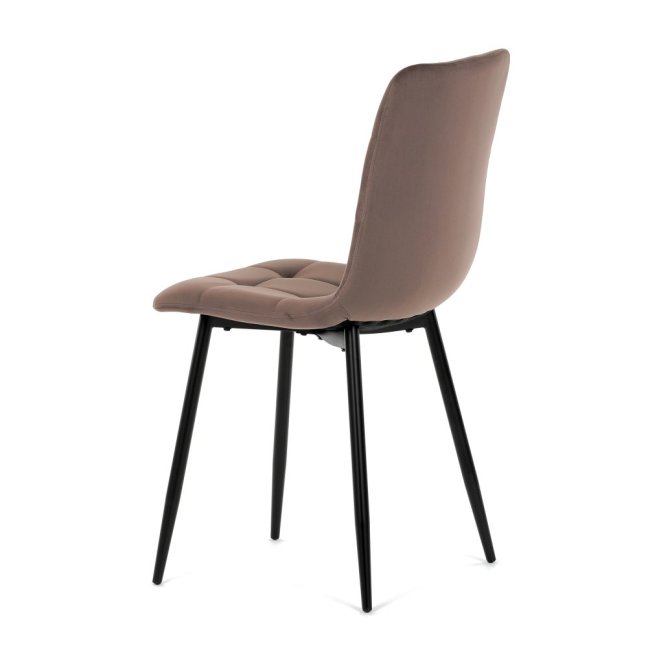 Jídelní židle THEO II — kov, samet, více barev - Barevné varianty židle THEO II: Modrá