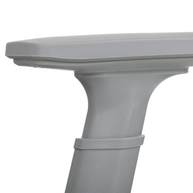 Kancelářská ergonomická židle GRANT II — síť, látka, šedá