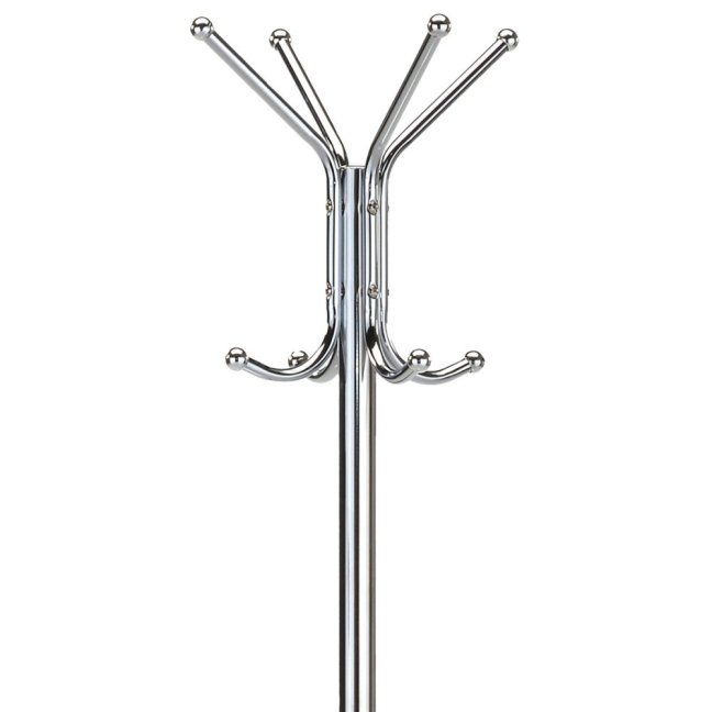 Stojanový věšák TONTO — kov, chrom