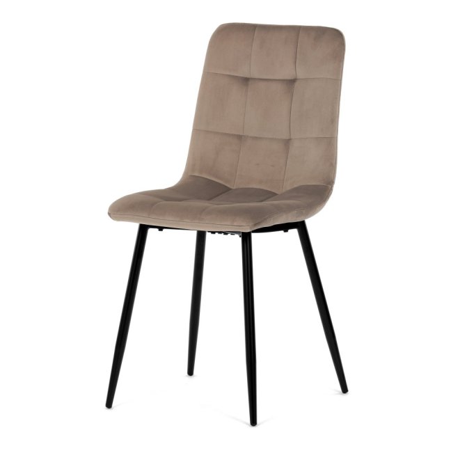 Jídelní židle THEO II — kov, samet, více barev - Barevné varianty židle THEO II: Modrá