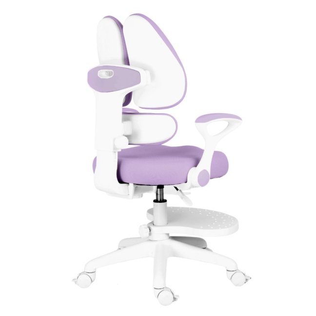 Dětská rostoucí židle Neoseat KIDDY TWO — látka, pratelný potah, fialová