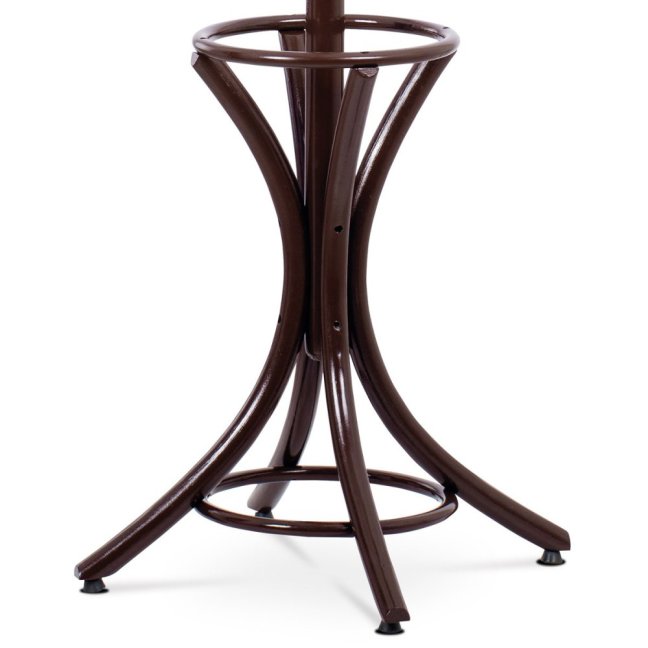 Stojanový věšák HERMES II — masiv, tmavě hnědá