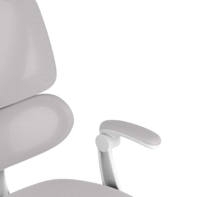 Dětská otočná židle Neoseat JUNI 023 — látka, pratelný potah, šedá