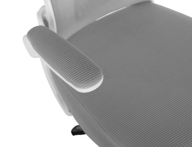 Dětská otočná židle Neoseat LEXI — látka, šedá