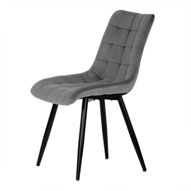 Jídelní židle STELLA — kov, samet, více barev - Barevné varianty jídelní židle STELLA: Modrá