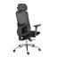 Kancelářská ergonomická židle Neoseat ALLY — síť / látka, černá, nosnost 150 kg