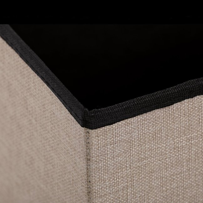 Taburet HERAKLES s úložným prostorem — látka, více barev