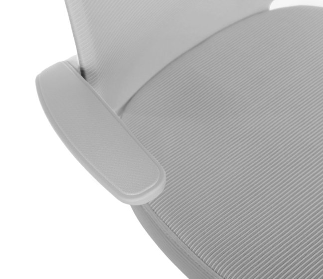 Dětská otočná židle Neoseat JUNI 012 — látka, šedá