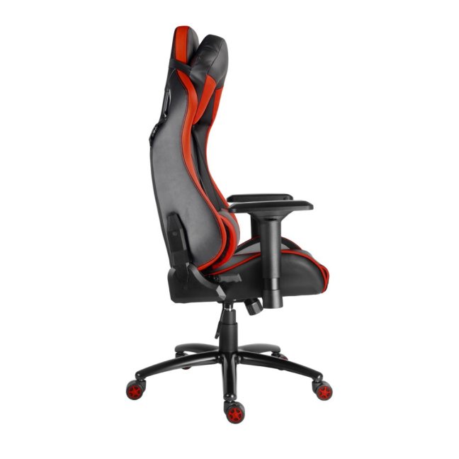 Herní židle Racing Pro ZK-068 — ekokůže, černá / červená
