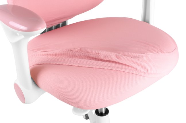 Dětská rostoucí židle Neoseat JUNI 007 — látka, pratelný potah, růžová