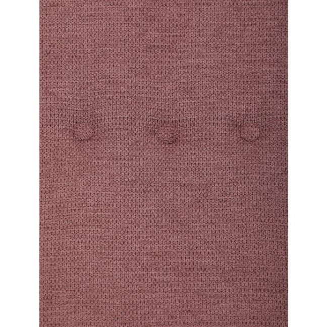 Relaxační křeslo ušák MAVEN — masiv, látka, přírodní / růžová