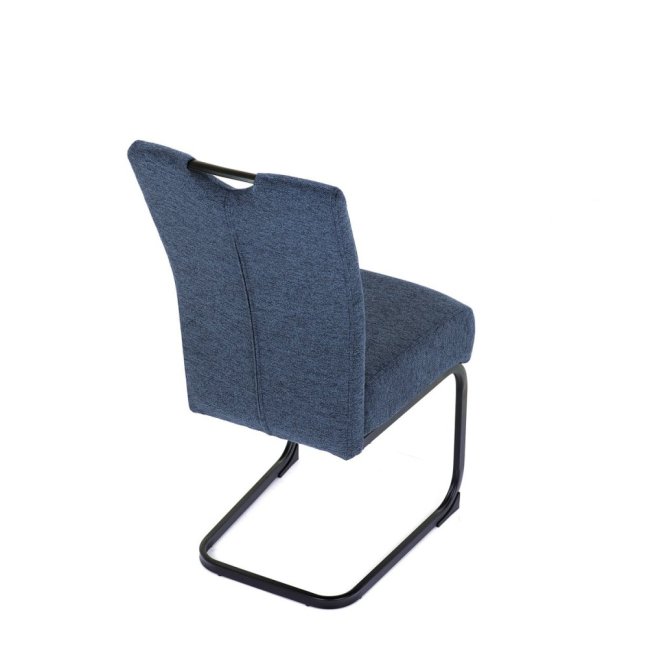 Jídelní židle MARLENE — kov, látka, více barev - Barevné varianty jídelní židle MARLENE: Šedá