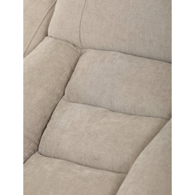 TV křeslo SARGON s elektrickým polohováním — 2 motory, látka, béžová