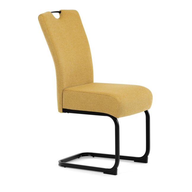 Jídelní židle MARLENE — kov, látka, více barev - Barevné varianty jídelní židle MARLENE: Šedá