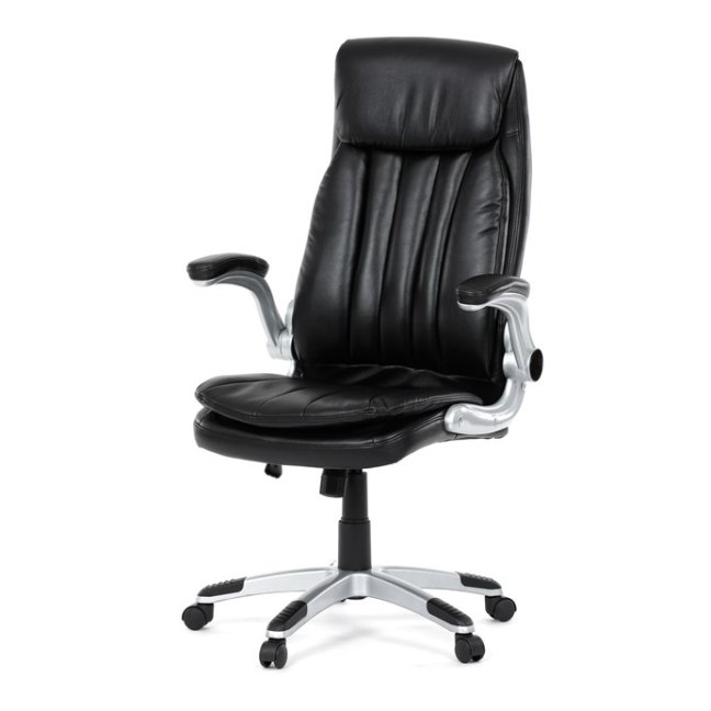 Kancelářské křeslo KURO — ekokůže, černá