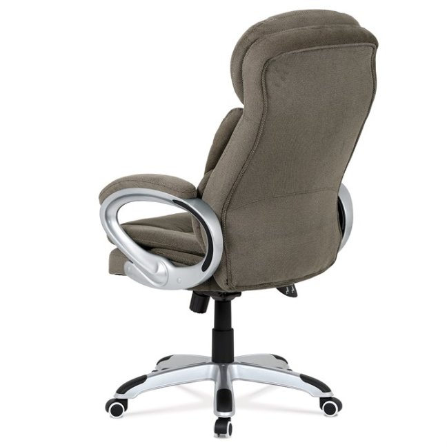 Kancelářské křeslo JERRY — látka, tmavě šedá