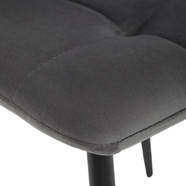 Jídelní židle THEO II — kov, samet, více barev - Barevné varianty židle THEO II: Modrá