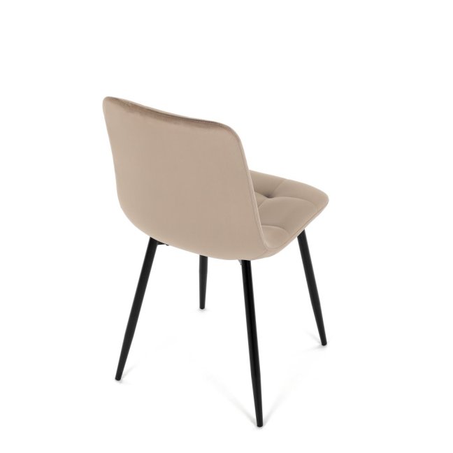 Jídelní židle THEO II — kov, samet, více barev - Barevné varianty židle THEO II: Modrá