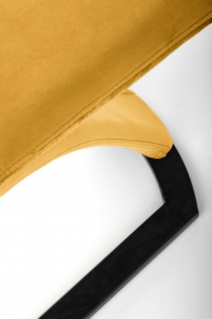 Jídelní židle SKYLER — kov, samet, více barev