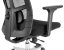 Kancelářská ergonomická židle Neoseat SPINO — látka, černá, nosnost 150 kg
