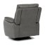 Relaxační polohovací TV křeslo NORBERT — látka, šedá, nosnost 150 kg