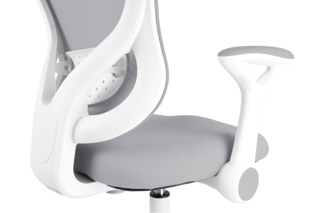 Dětská rostoucí židle Neoseat JUNI 007 — látka, pratelný potah, šedá (rozbaleno)