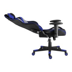 Herní židle Racing PRO ZK-021 TEX — látka, černá / modrá