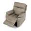 Relaxační křeslo BENNY s elektrickým polohováním — látka, béžová