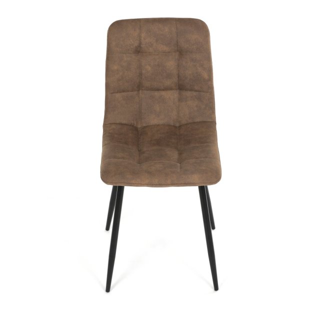 Jídelní židle THEO III — kov, látka vintage, více barev - Barevné varianty židle THEO III: Černá