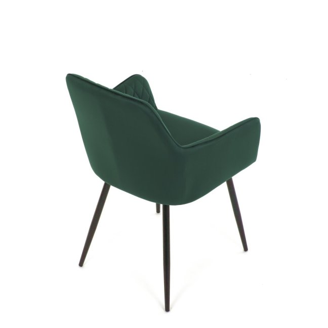 Jídelní křeslo CINDY — samet, černá / více barev - Barevné varianty židle CINDY: Modrá