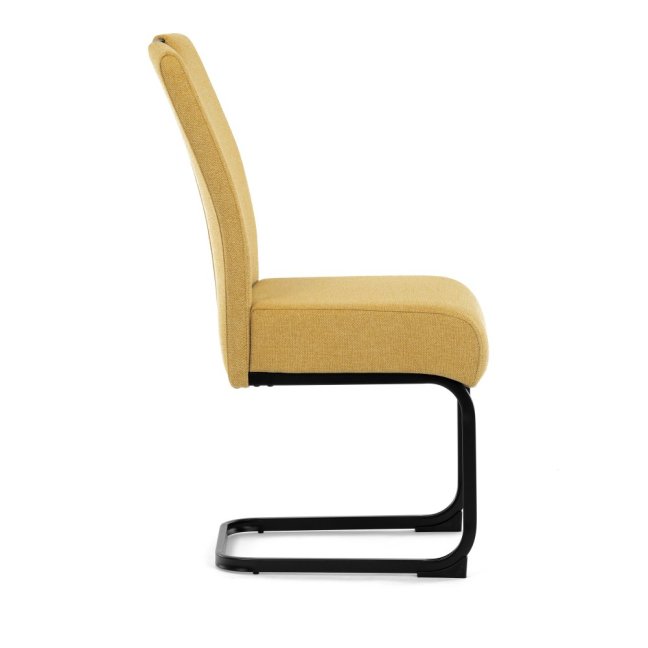 Jídelní židle MARLENE — kov, látka, více barev - Barevné varianty jídelní židle MARLENE: Šedá