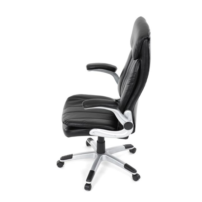 Kancelářské křeslo KURO — ekokůže, černá