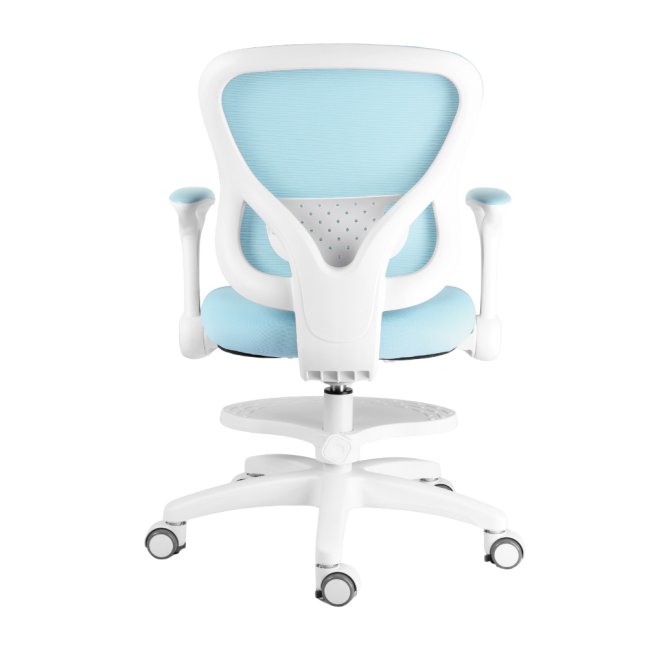 Dětská rostoucí židle Neoseat JUNI 007 — látka, pratelný potah, modrá