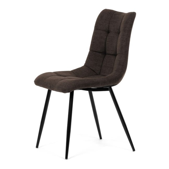 Jídelní židle MONDE — kov, látka, více barev - Barevné varianty jídelní židle MONDE: Stříbrná