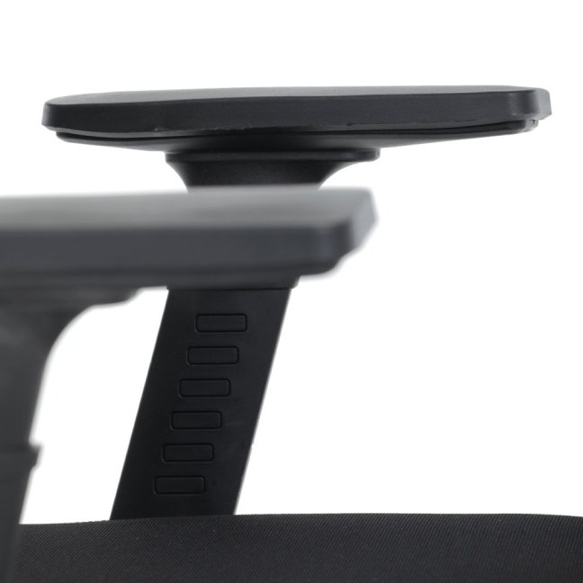 Kancelářská ergonomická židle GRANT — síť, látka, černá / šedá