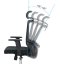 Kancelářská ergonomická židle Neoseat BRENDA — černá, nosnost 150 kg