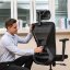 Kancelářská ergonomická židle Neoseat NICOLE — černá, nosnost 150 kg