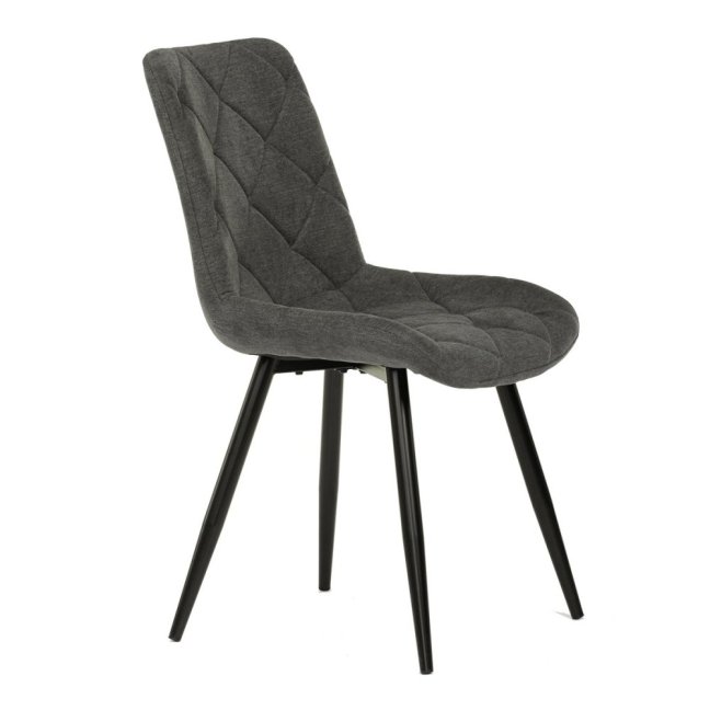 Jídelní židle NIDORA — kov, látka, více barev