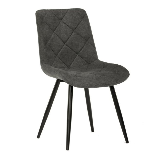 Jídelní židle NIDORA — kov, látka, více barev