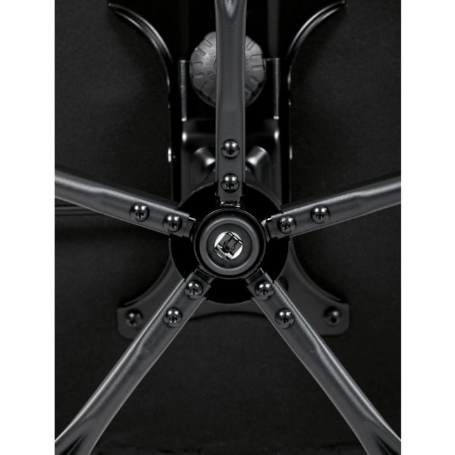 Kancelářské křeslo PEDRO — ekokůže, černá