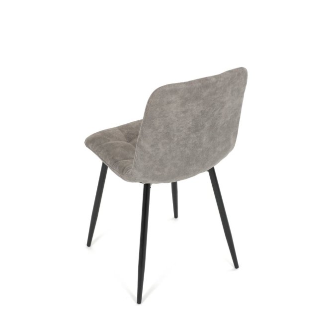 Jídelní židle THEO III — kov, látka vintage, více barev - Barevné varianty židle THEO III: Černá