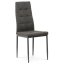 Jídelní židle LALI — kov, látka, šedá