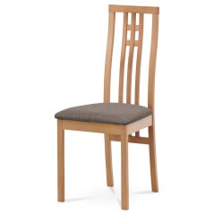 Jídelní dřevěná židle MIREA — masiv, látka, více barev